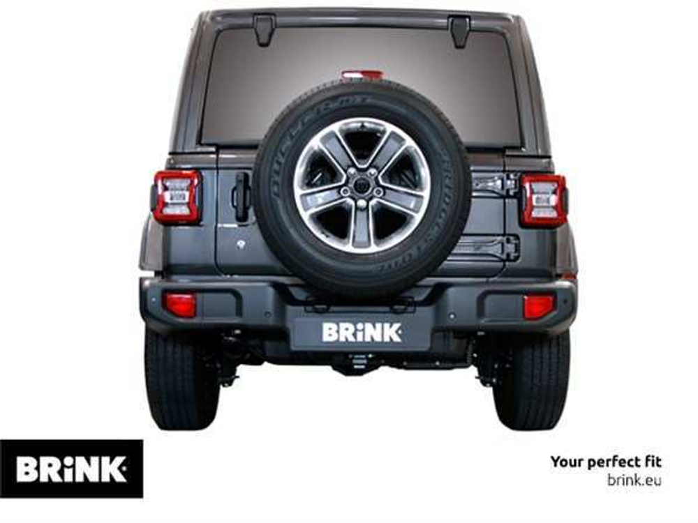 Фаркоп Brink (Thule) 664400 для Jeep Wrangler 2006-(паспорт и сертификат в комплекте)(без электрики)