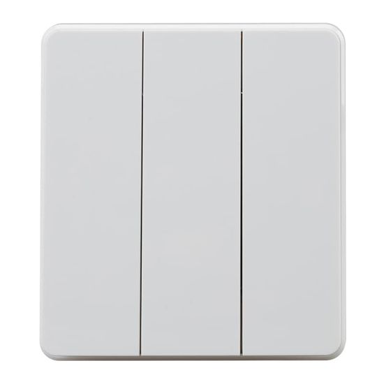 Выключатель ROUND 3 кл 10А с/у перламутр KRANZ