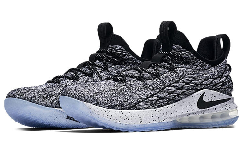 All white lebron 15 low on sale