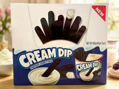 Печенье CREAM DIP Шоко крем 40гр 8*12