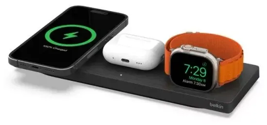 Док-станция Belkin BoostCharge Pro 3 в 1 - MagSafe, черный WIZ016vfBK