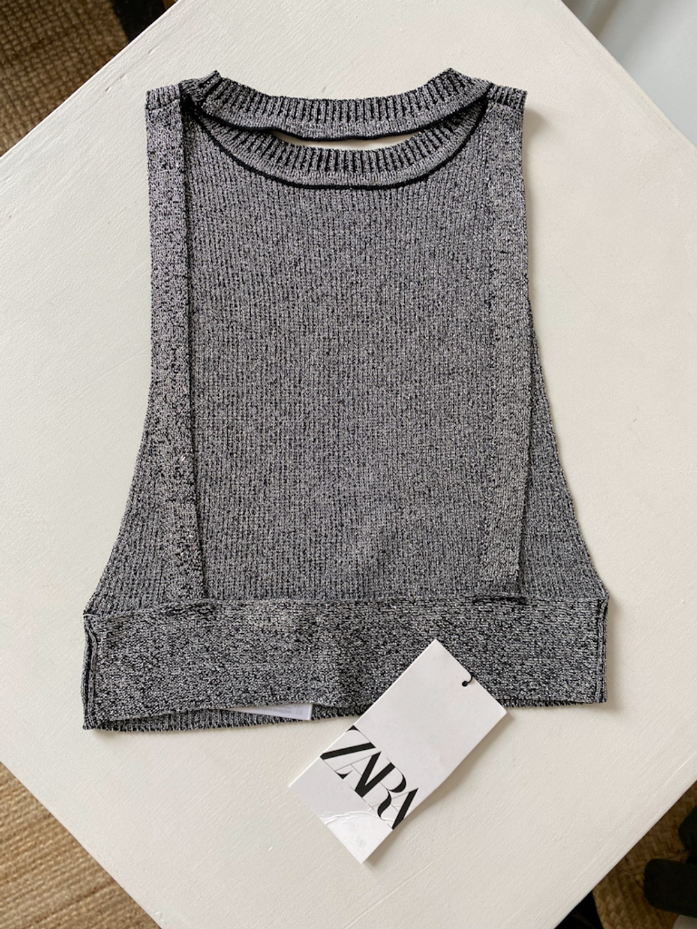 Новый топ из вискозы Zara, S