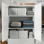 Комбинация для хранения - VIHALS IKEA/ ВИХАЛС ИКЕА, 245x47x140 см , белый