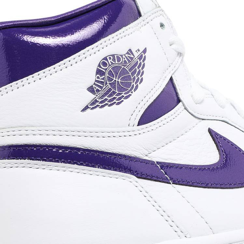 Кроссовки Jordan Air Jordan 1 High Og "Court Purple" (Женская размерная сетка)