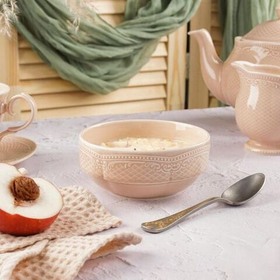 Салатник 12 см, фарфор,серия "Aristocrat-Peach Tea", Noble