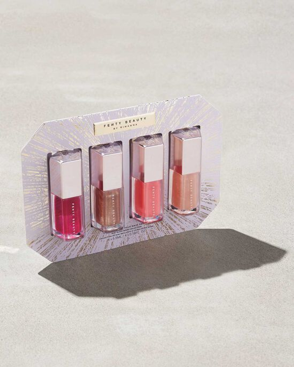 Fenty Beauty Glossy Posse Mini Gloss Bomb Set: Holo'daze Edition