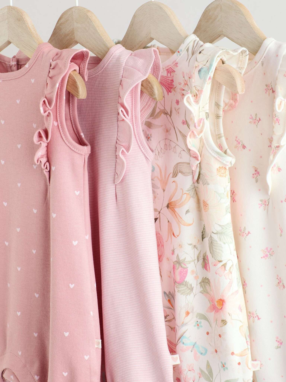 Песочник для малышей Next AA6-654, 4 шт., Розовый, Белый