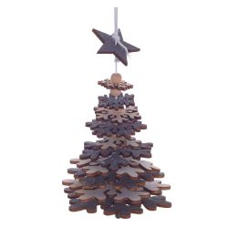 GAEM Украшение новогоднее "Елка", L8 W8 H14 см, 5в.
