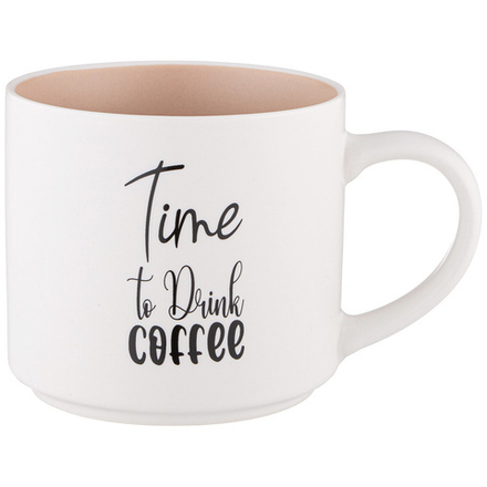 КРУЖКА "TIME TO DRINK COFFEE" 470 МЛ