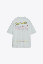 Футболка из ткани с эффектом потертости с принтом hello kitty © 2025 sanrio t-shirt