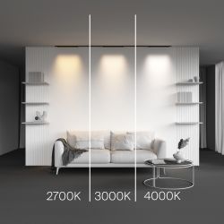 Трековый магнитный светодиодный светильник Maytoni Levity   TR192-1-12W4K-B