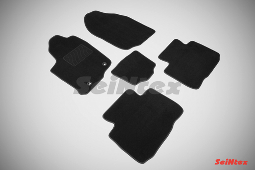 Ворсовые коврики LUX для Toyota RAV4 IV 2012-2019, Seintex.85487