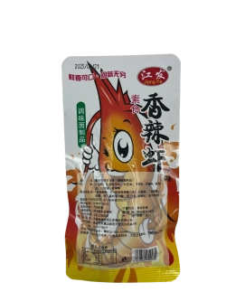 Китайские соевые снеки в форме рака ,острые(30шт по 20гр)