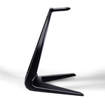 Подставка-держатель для накладных наушников, настольная, черная