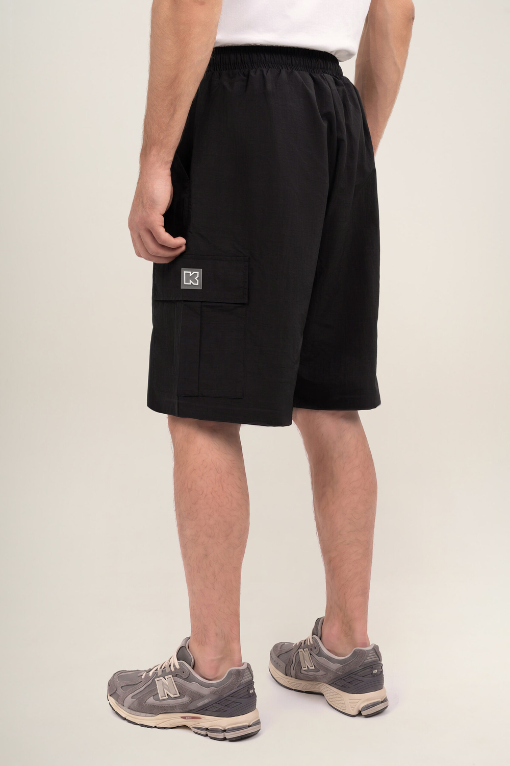 Шорты KUL'TURA "NYLON CARGO CLASSIC" Черный