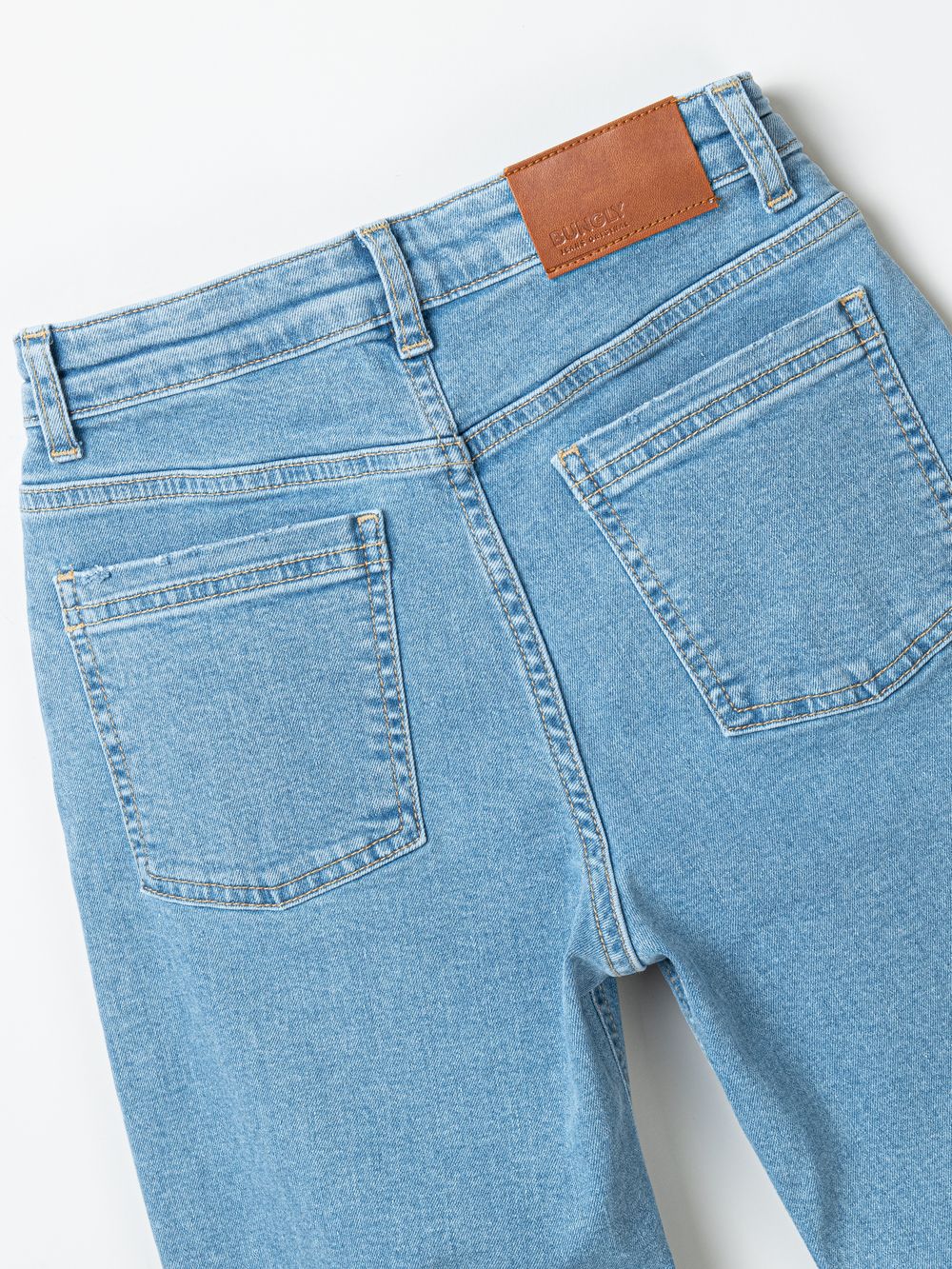 Джинсы прямые "Голубые" 7+