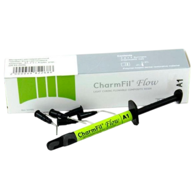 CharmFil Flow (ЧамФил Флоу) cветоотверждаемый наногибридный жидкотекучий материал DentKist