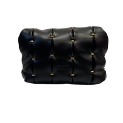 MINI LOVE BAG PUFF PINCHED - black