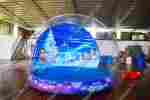 Надувная прозрачная сфера для декораций "Шоу-шар", 4*4*3 м
