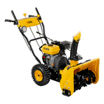 Гибридная снегоуборочная машина с функц. подметания SWB-600, 212 сс, руч. старт, 2 насадки Denzel