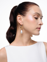 Серьги "Brutal Pearl" Bicolor