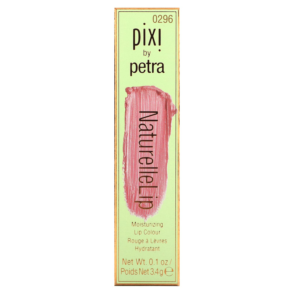 Pixi Beauty, NaturelleLip, увлажняющая губная помада, оттенок 0296 пион, 3,4 г (0,1 унции)