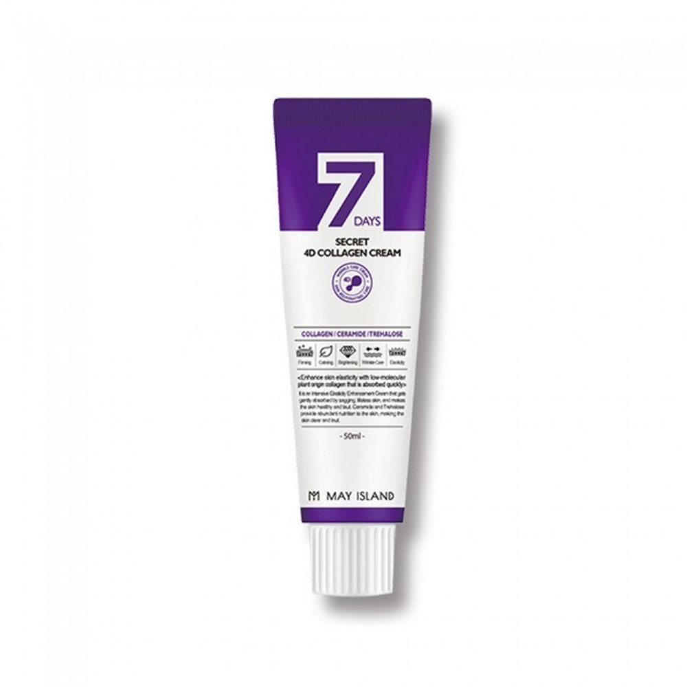 Collagen Крем с коллагеном 7 Days Secret 4D Collagen Cream 50мл. Страна производитель: Корея (Уход за лицом)