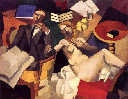 Roger de la Fresnaye (1885-1925) - эротическое искусство французского художника