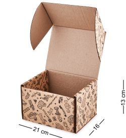 ГКП-30 Коробка самосборная гофрокартон 210х130х160