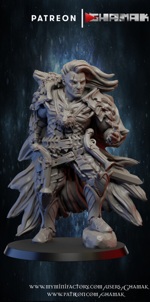 Grand Alliance Order Cities of Sigmar Empire Авантюрист Искатель приключений миниатюра для dnd, днд, pathfinder, фентези, Настольная игра, НРИ, Варгейм, РПГ