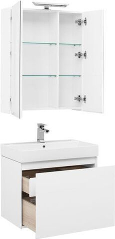 Мебель для ванной Aquanet Йорк 70 белый