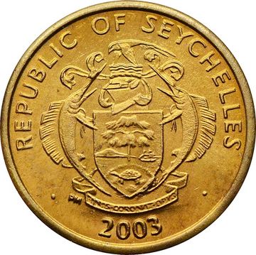 5 центов 1982-2003 Сейшелы