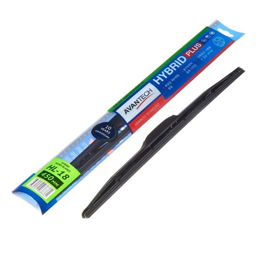 Щетка стеклоочистителя гибридная на левый руль Avantech Hybrid 450мм ( 18'' ) HL18