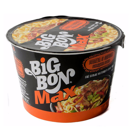 Лапша Big Bon говядина гриль 95 гр