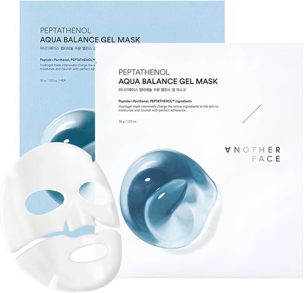 *ANOTHER Face Peptathenol Aqua Balance Gel Mask 35g,Гидрогелевая увлажняющая коллагеновая маска для лица 35 г