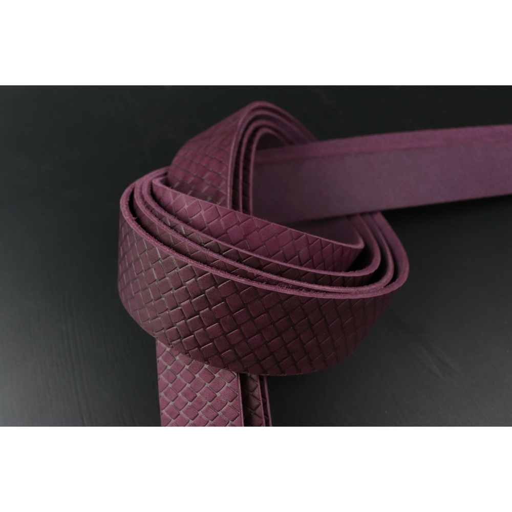 Ременная заготовка Винная + Симметрия