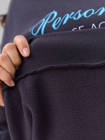 Толстовка Кис-090/антрацит-п