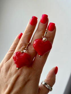 Серьги "Сердце"
