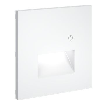 Накладка для подсветки светодиодной с датчиком, S70 (белый матовый)