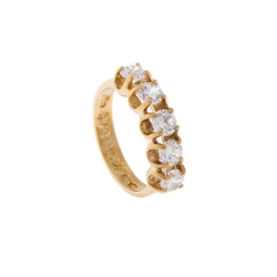 "Стогн" кольцо в золотом покрытии из коллекции "Runway" от Jenavi