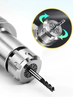 Цанга ER25 - 12 мм зажимная для фрез, сверл с цилиндрическим хвостовиком