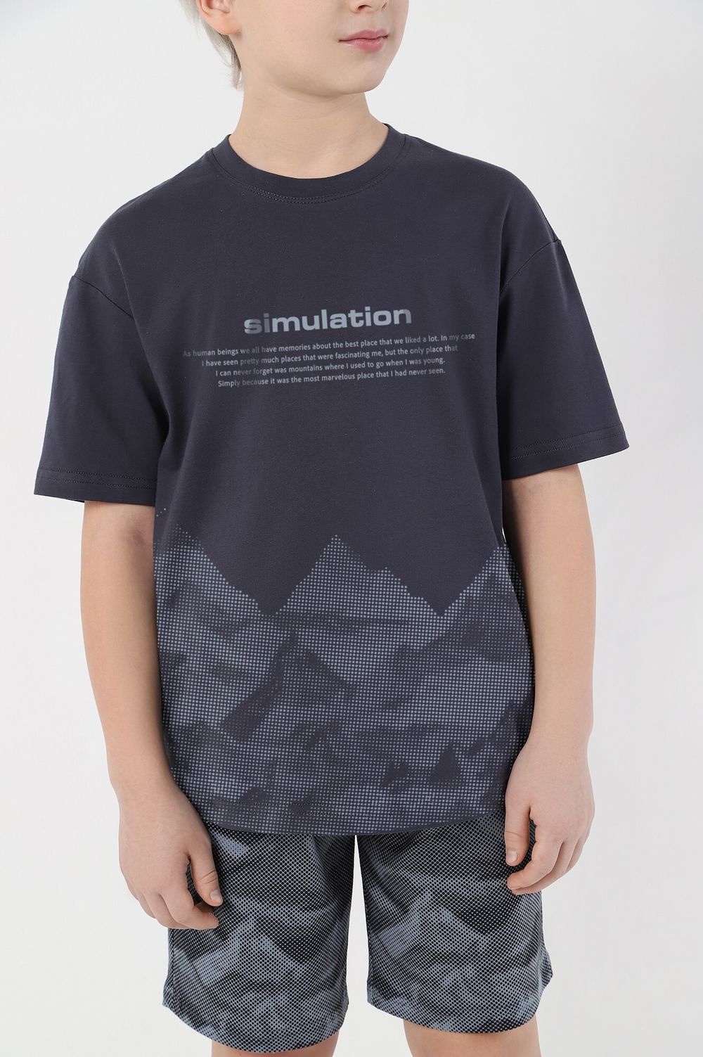 Костюм для мальчика Горец-2 Виотекс ГРАФИТОВЫЙ