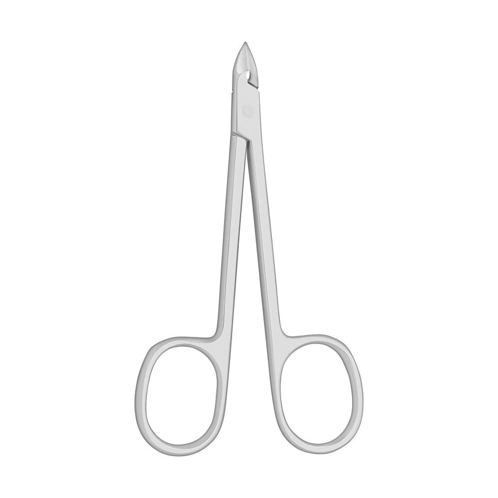 Кусачки Nippon Nippers NP-02 Глазки для педикюра лезвие с пяткой 9мм матовые