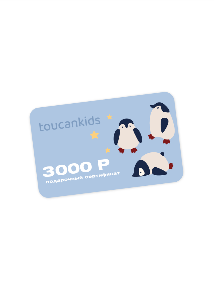 Подарочный сертификат на 3000 рублей Подарочный сертификат на 3000 рублей