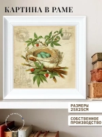 Картина на стену интерьерная на холсте 25*25 см