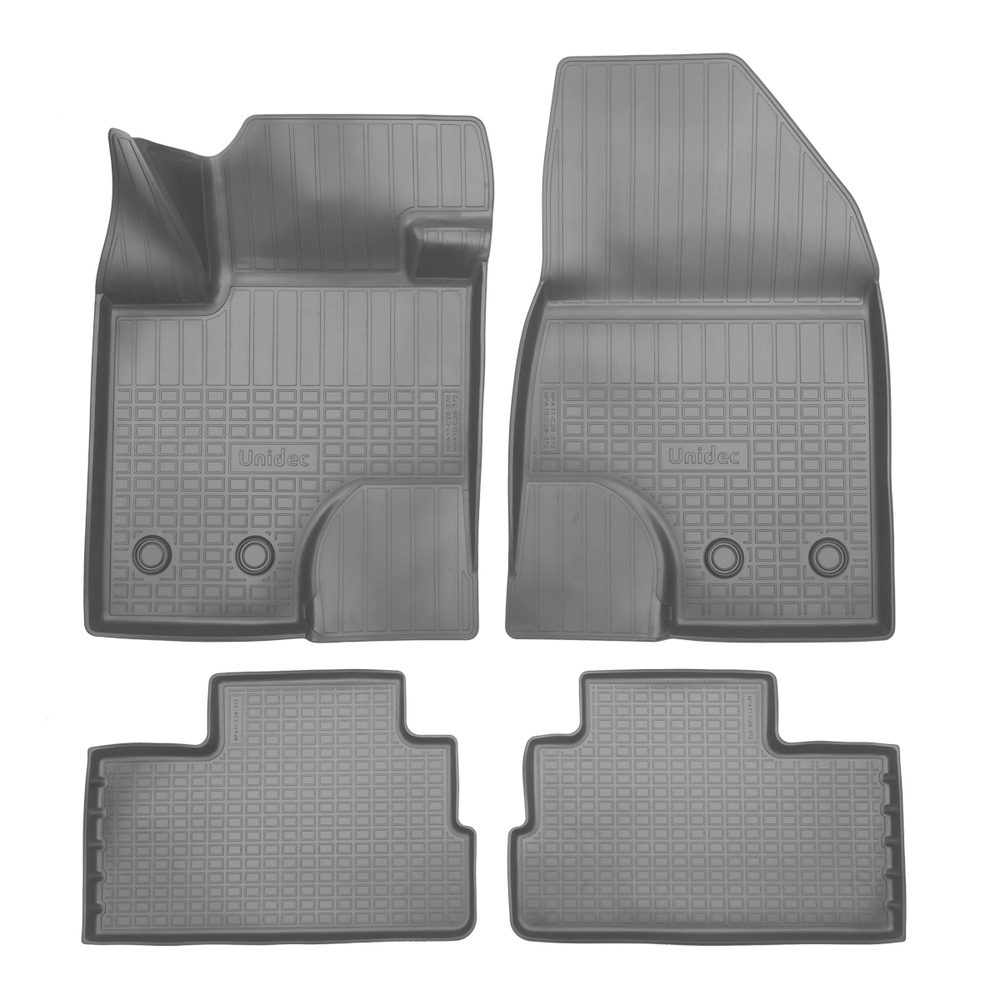 Ковры в салон Norplast/Unidec для Haval H6 III (2021-), Серый, 2wd, арт.NPA10-C28-372-G