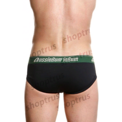 Мужские трусы брифы Aussiebum Cotton Soft Brief Mountain Black AB00278