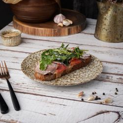 Тарелка d 22,5 см Brown Spider Silk P.L. Proff Cuisine [6]