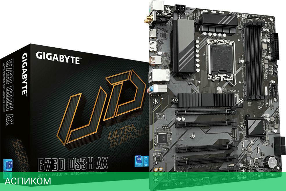 Материнская плата GigaByte B760 DS3H AX DDR5