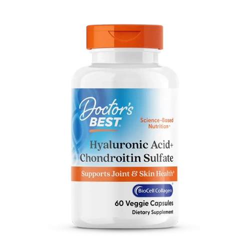Hyaluronic Acid + Chondroitin Sulfate with BioCell Collagen 60 капсул Doctors Best